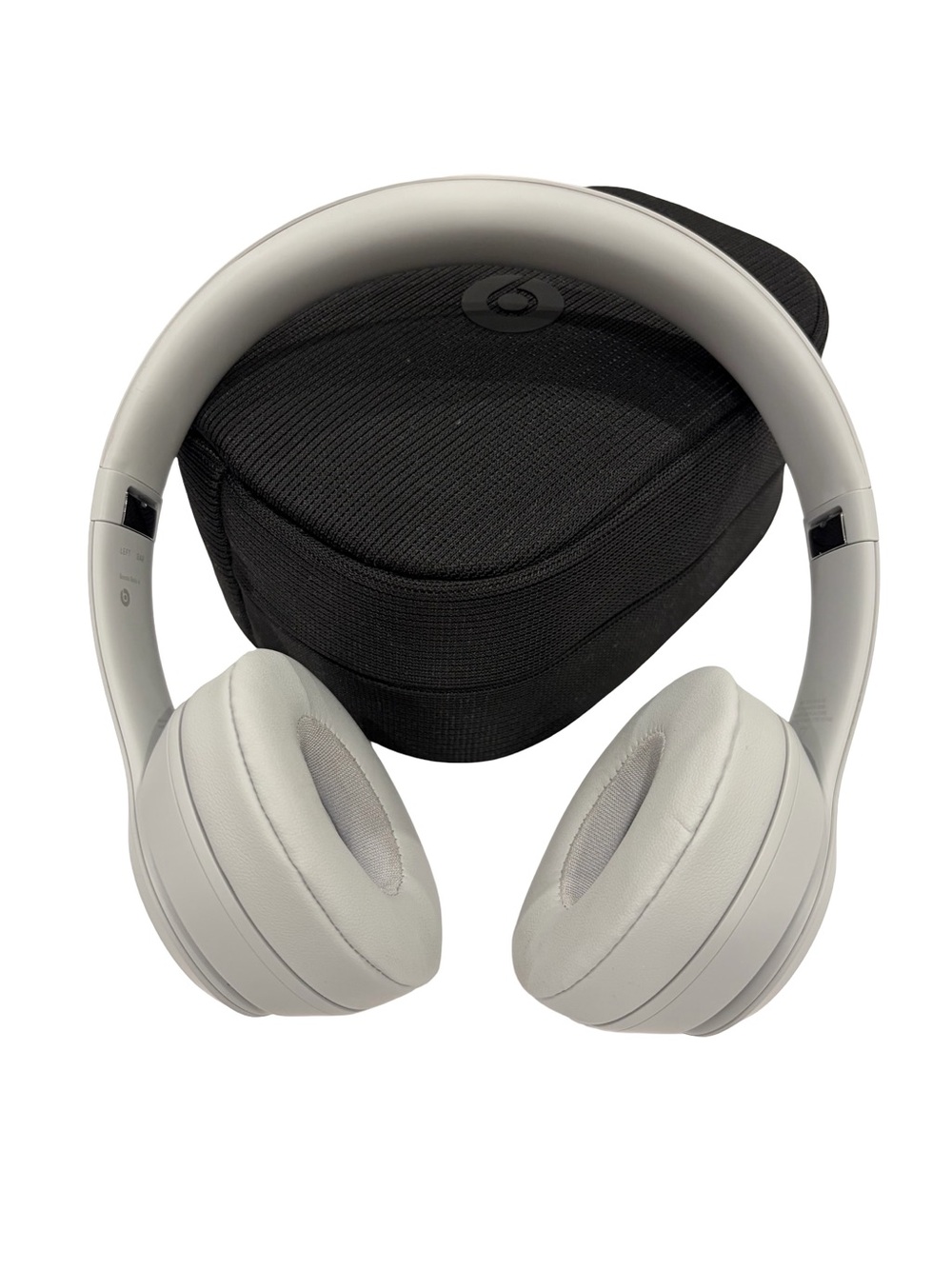 Beats Solo 4 Gray Wireless On-Ear Headphones with Carrying Case – Like New